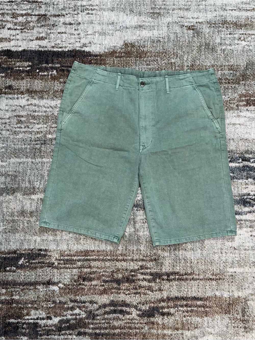 Levi’s Mint Green 4 Pocket Flat Front Khaki Shorts